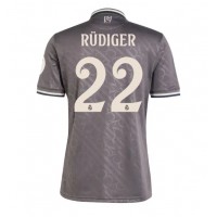 Maglie da calcio Real Madrid Antonio Rudiger #22 Terza Maglia 2024-25 Manica Corta